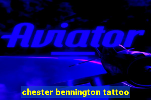 chester bennington tattoo